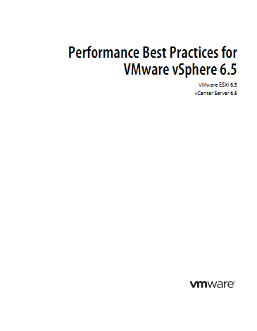 vsphere 6.5 update manager best practices