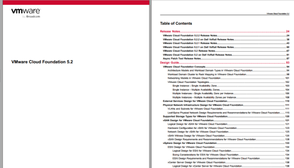 Ảnh của VMware Cloud Foundation 5.2.2